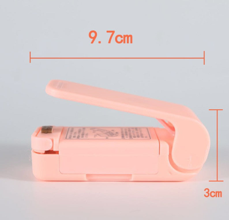 Snacks portable mini sealing machine