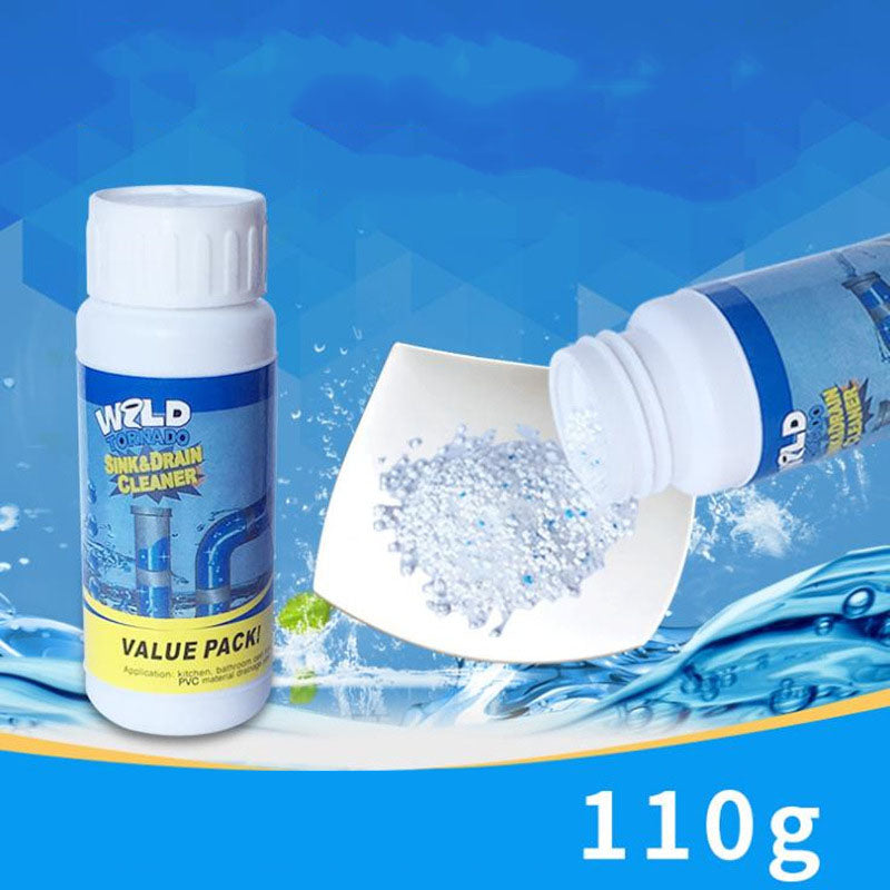 Wild Tornado Powerful Sink Drain Toilet Clogging Cleaner Quick Foaming High Efficiency Clog Remover